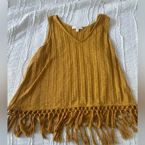 Fringe Anthropologie Sweater Top